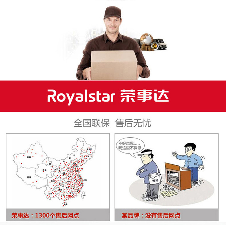 荣事达/Royalstar RX-610A电饭煲 6L家用智能电饭锅 大容量3-4-5-6人