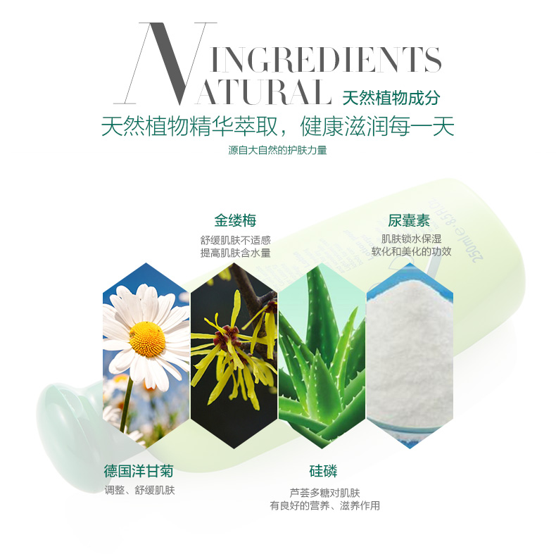 【湖南永州】Glysomed佳莉敏洋甘菊轻柔身体乳液250ML 滋润保湿锁水紧致润肤乳