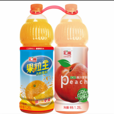【开春钜惠】汇源1.25组合装（橙汁+桃汁）