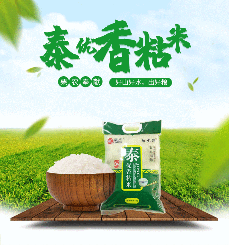 消费扶贫（桃江）泰优香粘米 5kg