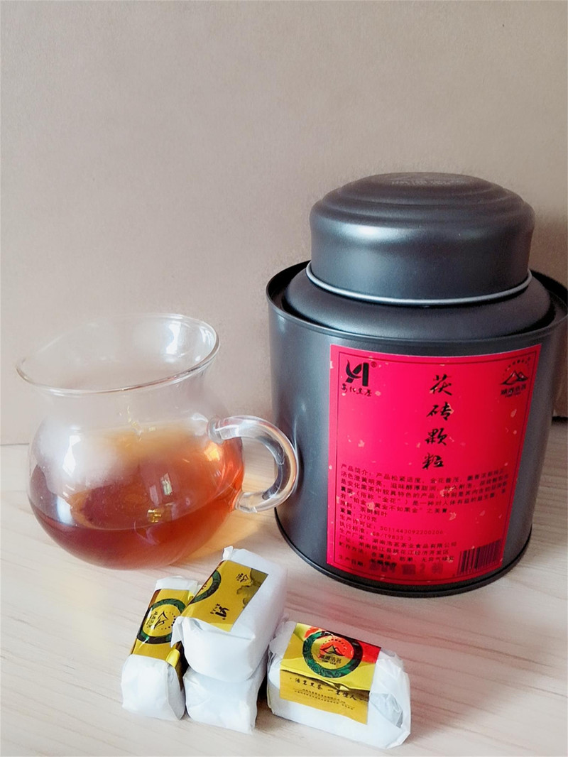 消费扶贫（桃江）2015年茯砖颗粒 250g/罐