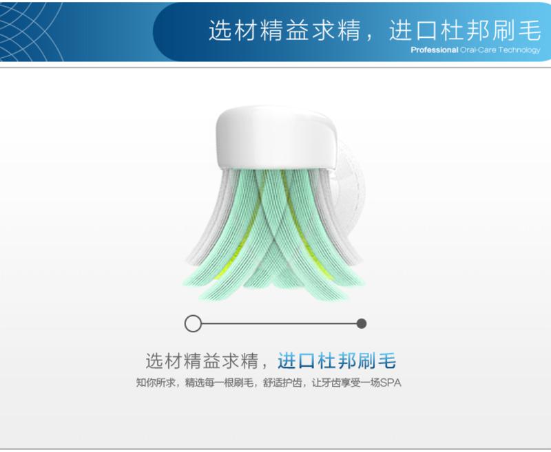 力博得/Lebond I5套装原装电动牙刷头声波牙刷清洁牙刷头2只装