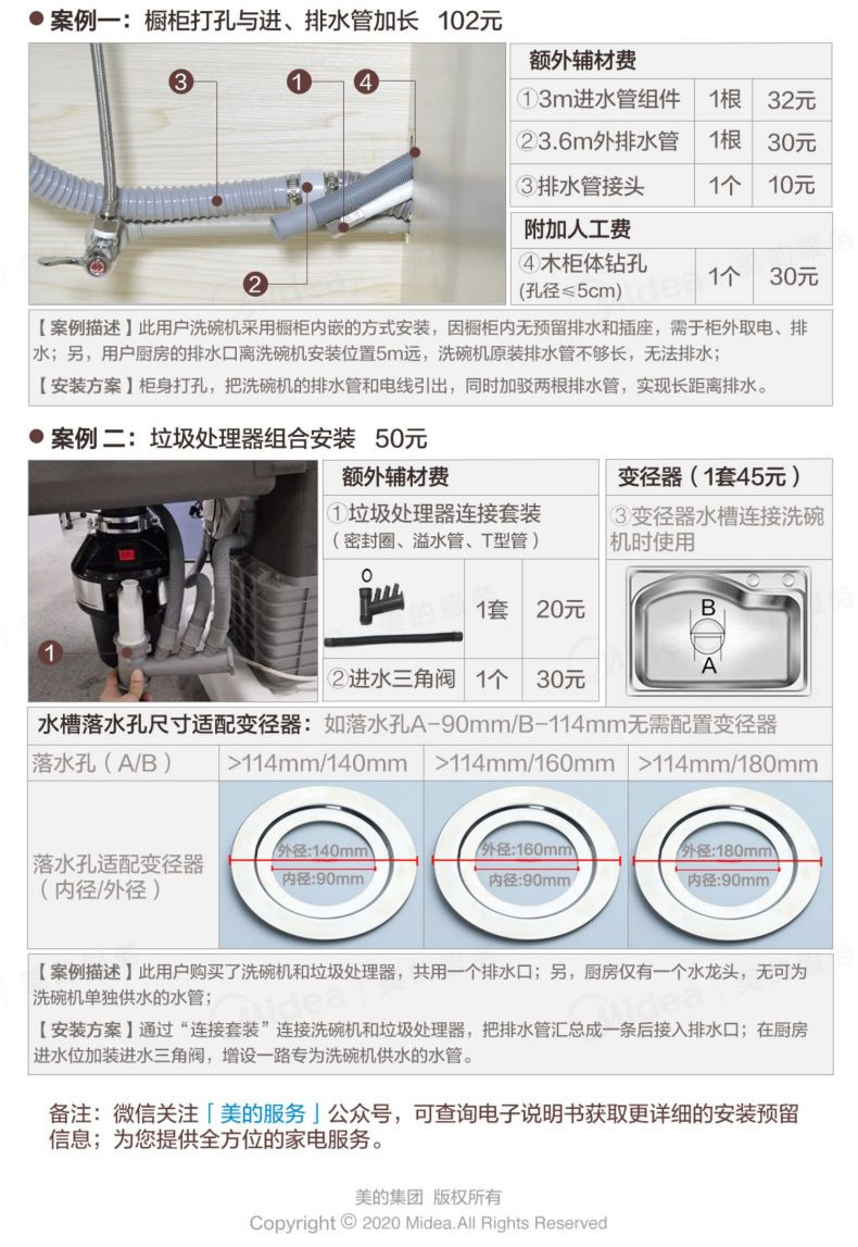 美的/MIDEA  洗碗机双变频家用嵌入式全自动独立式13套热风烘干BX2