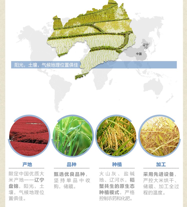 盘锦大米 蟹稻共生10斤 东北大米