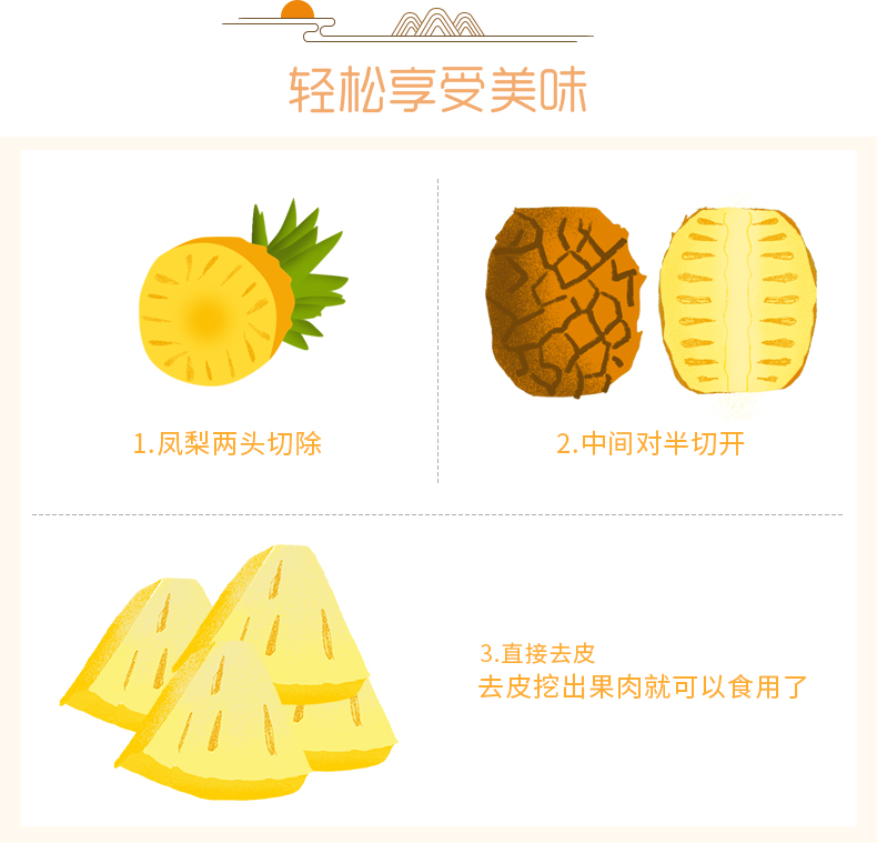 金钻凤梨新鲜水果10斤 应季手撕凤梨小菠萝时令水果整箱