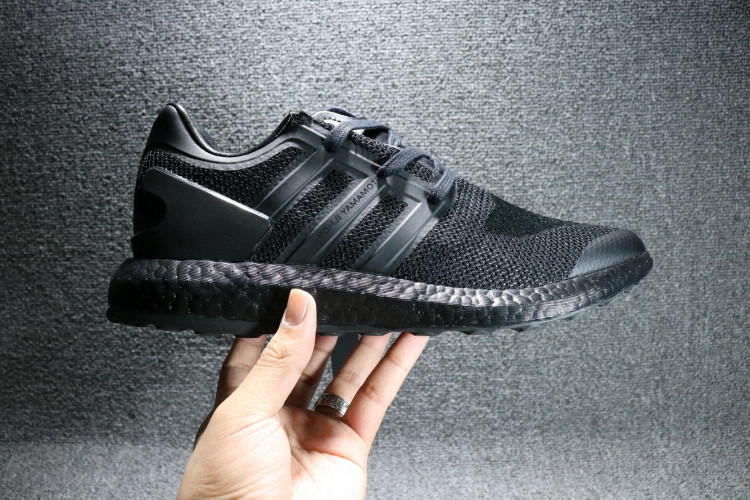 Adidas Y-3 Pure boost Y3 黑蓝 男子运动休闲潮流跑步鞋 BY8955