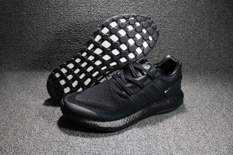Adidas Y-3 Pure boost Y3 黑蓝 男子运动休闲潮流跑步鞋 BY8955