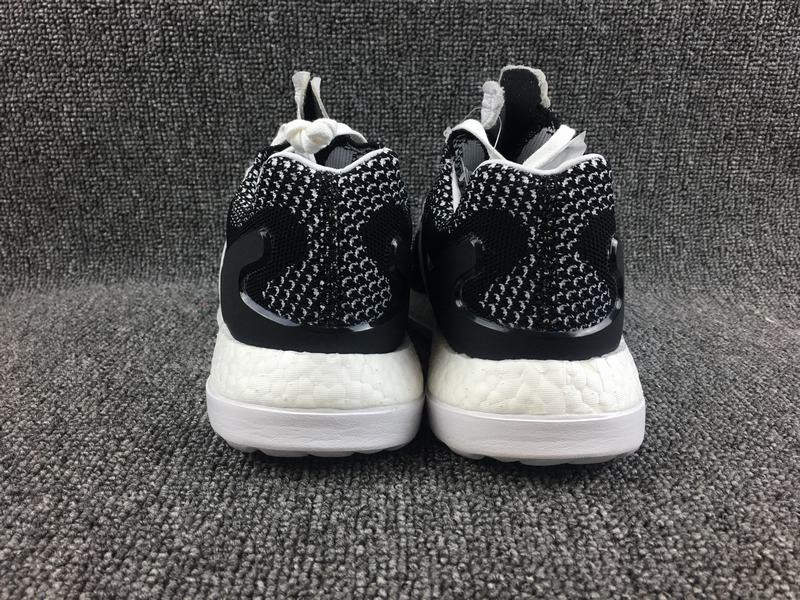 Adidas Y-3 Pure boost Y3 黑蓝 男子运动休闲潮流跑步鞋 BY8955