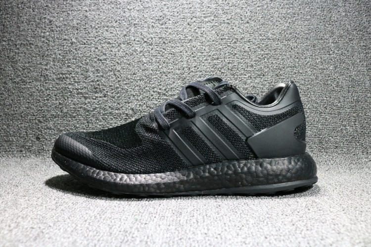 Adidas Y-3 Pure boost Y3 黑蓝 男子运动休闲潮流跑步鞋 BY8955