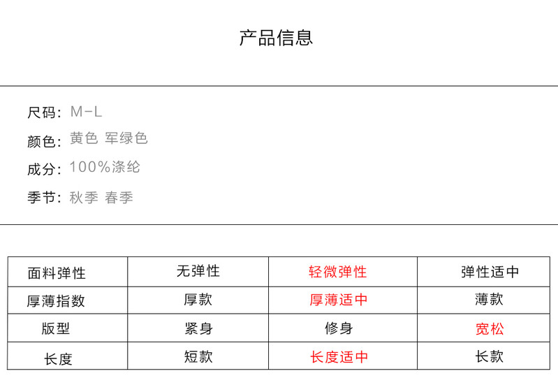 古奇天伦中长款简约风衣迷彩拉链宽松外套501031