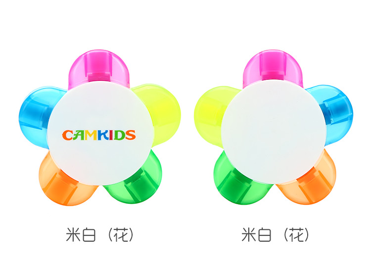 camkids垦牧儿童水彩笔五色涂鸦画笔填色笔70770009