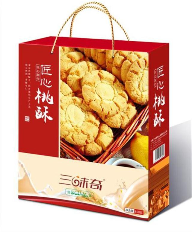 【限信阳地区积分兑换专用，不对外销售】三味奇 匠心桃酥礼盒 850g/盒