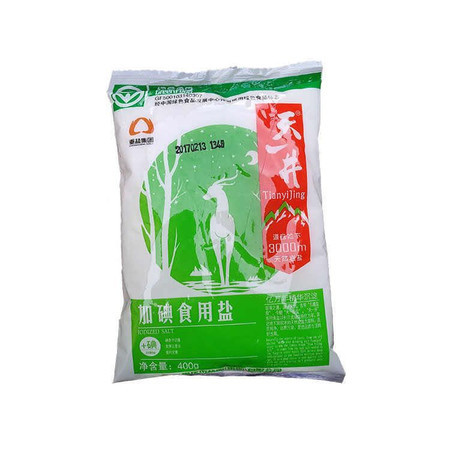 【信阳邮约会~息县】息县  天一井加碘盐400g*10袋     9.9包邮