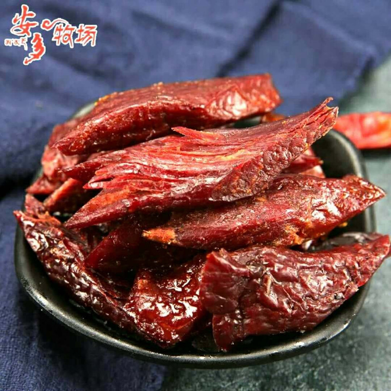 【永登县乡村振兴馆】安多手撕牦牛肉（麻辣味）一袋130g