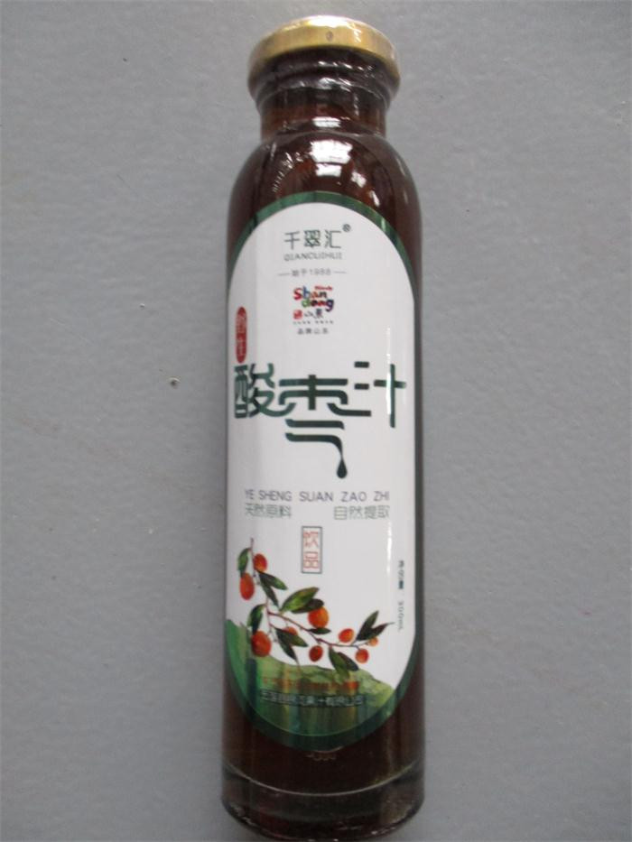 千翠汇 千翠汇野生酸枣汁300ml*8瓶