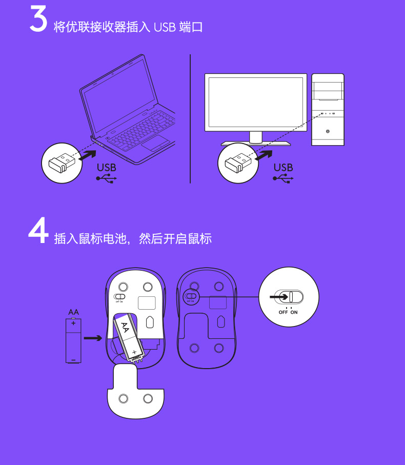 罗技/Logitech M235二代无线鼠标 包邮笔记本电脑便携鼠标