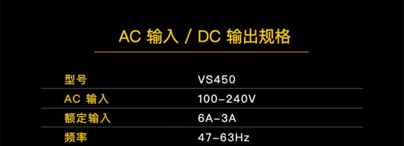 美商海盗船（USCORSAIR） VS450W额定450W海盗船电源主机电脑台式机静音非模组