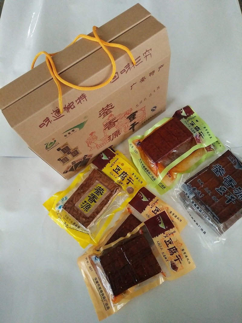 【广安邮政】蓥香源 多种口味豆干礼品装（12袋）