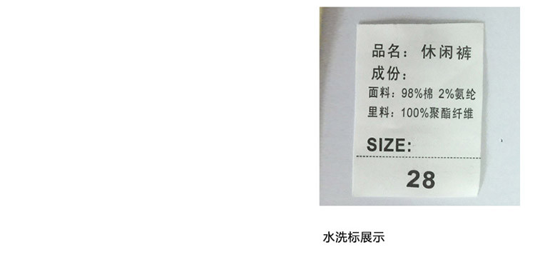 雷斯英杰/LEISIYINGJIE 2017年新款春季英式风格休闲纯色长裤 男士