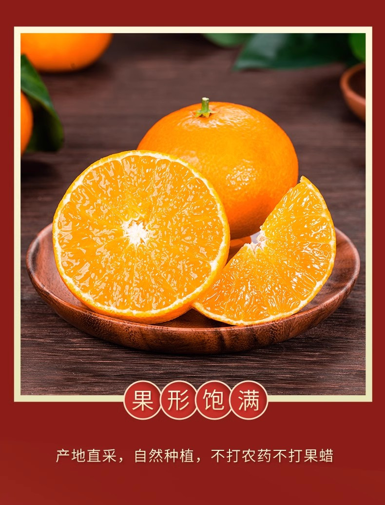 邮记 现摘芷江红美人果冻橙超多维C柑橘当季新鲜水果超甜化渣