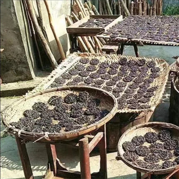 农家自产 黑泡茶