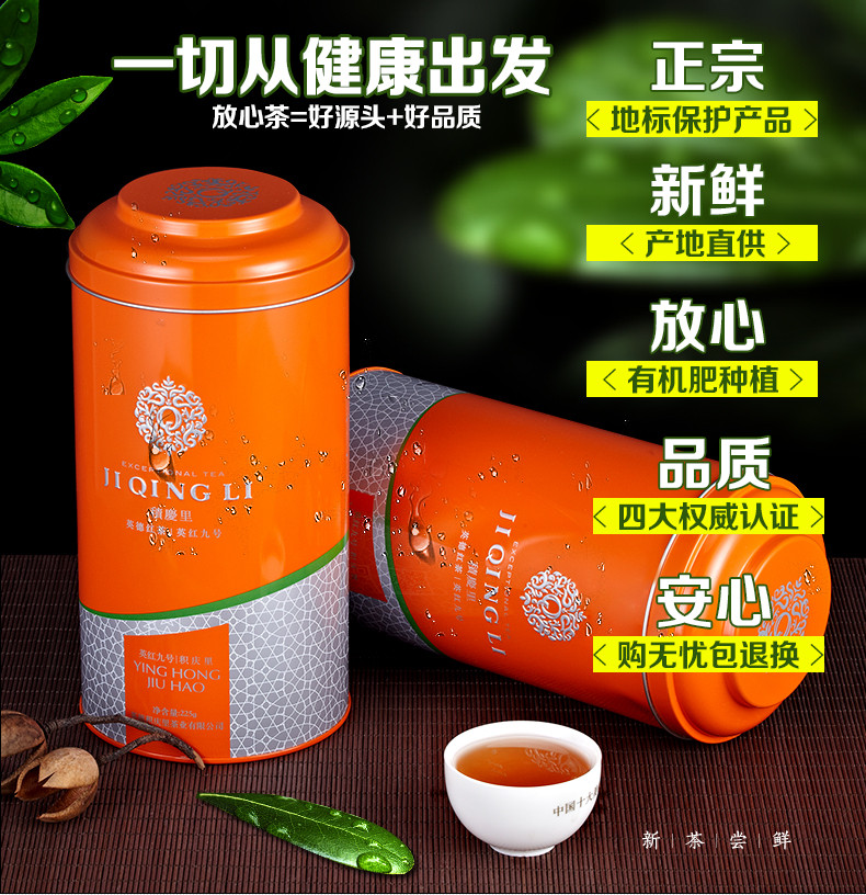 积庆里英德绿茶 明前春茶 罐装绿茶茶叶