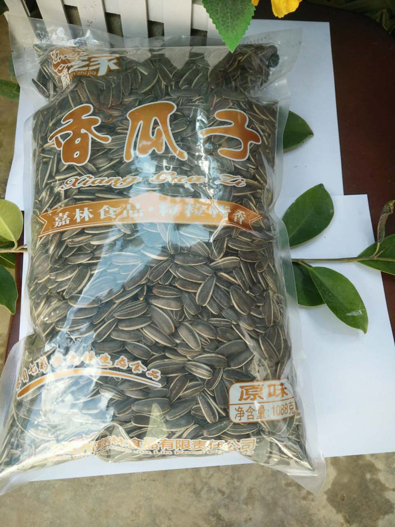 麟之家 精选大粒原味香瓜子1088g