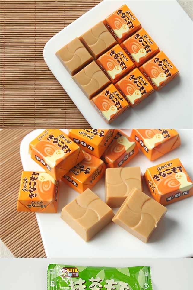【临期限时促销今明2天】日本进口松尾糯米糍夹心年糕巧克力(7粒)49g*4袋