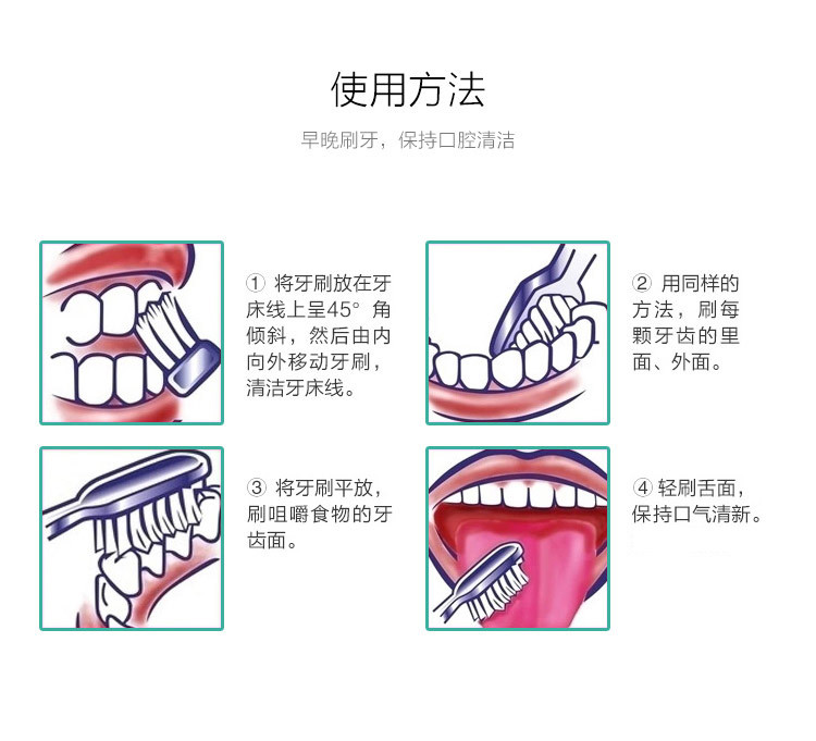 永邮青蛙套装系列柔丝刷毛牙刷131B 2套装 6支颜色随机 包邮  偏远地区不包