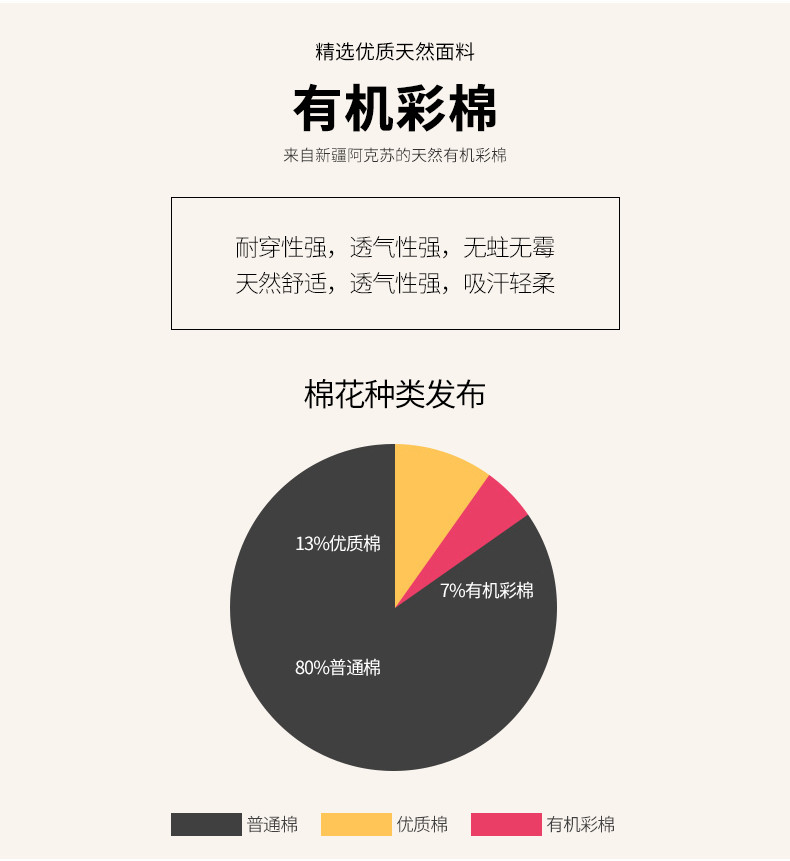 南极人 男士日系民族风中筒加厚袜子 5双装