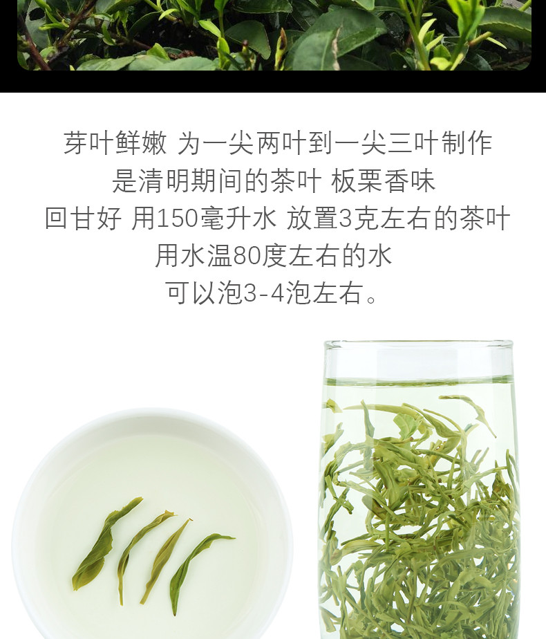 绿茶恩施硒茶伍家台贡茶瑶圃栗香型香茶半斤250g/袋买一送一