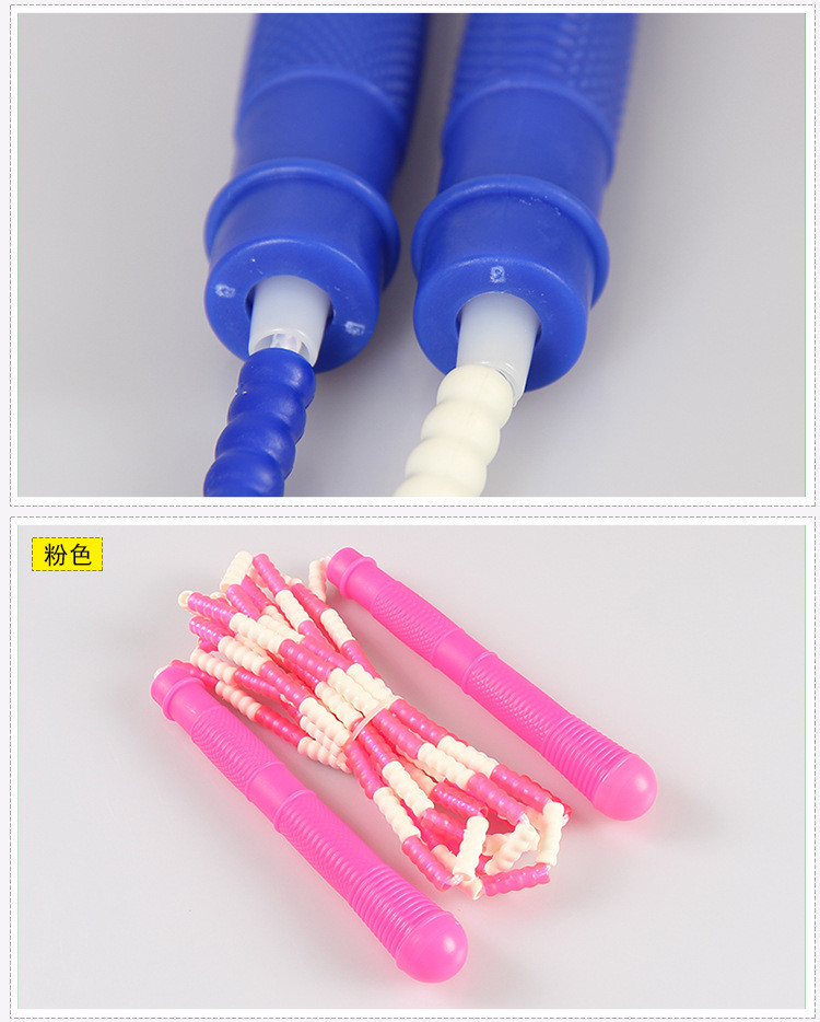 CROSSWAY 克洛斯威正品竹节跳绳0706花样花式环保运动健身成人珠节绳子