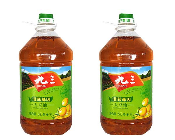 九三 三级非转基因大豆油5L*2桶郊区