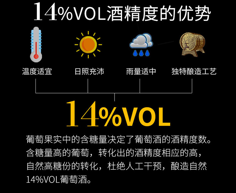 14度法国红酒 原瓶进口法国拉撒菲珍藏干红葡萄酒750ml*2瓶双支礼盒装