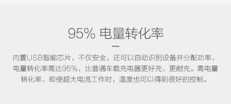 凌度C-80车载充电器一拖二智能快充多功能全金属双USB通用手机充电头