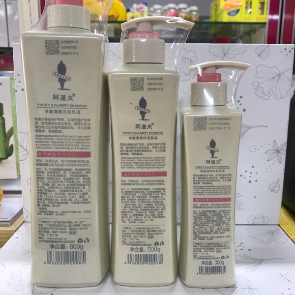 阿道夫净澈清爽洗发乳液500ml*