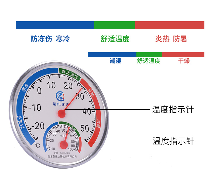 家用温度计湿度计台式挂式精准温湿度计表