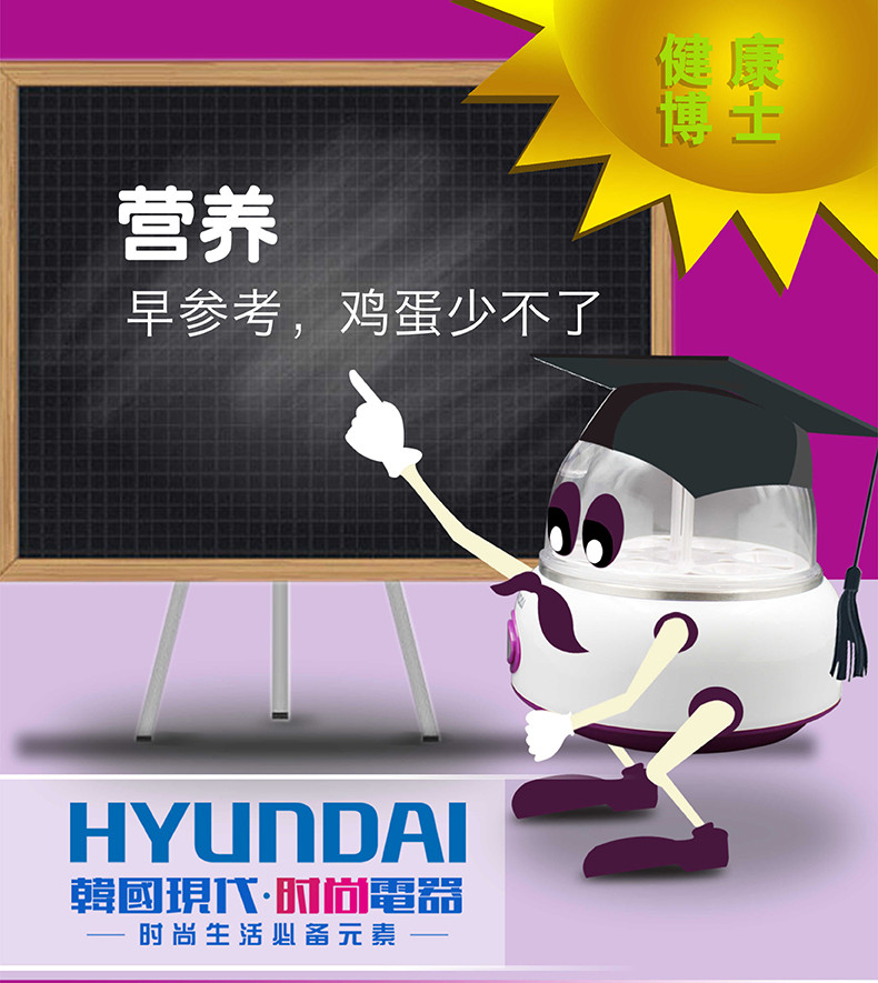 韩国现代/HYUNDAI 煮蛋器　HYZD-5002