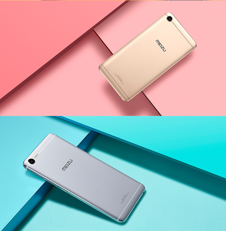 魅族/MEIZU  魅蓝E2 3GB+32GB 全网通移动联通电信4G手机 双卡双待  月光银