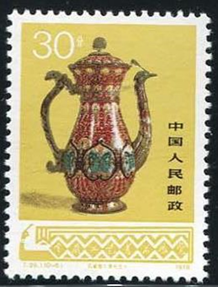 中国邮政 T29工艺美术10-6 邮票 全新散票