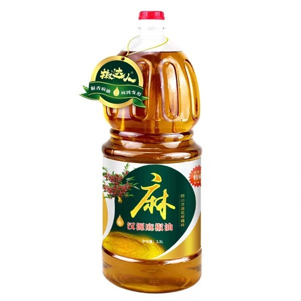 花椒油商用特麻家用四川特产麻椒油藤椒油汉源2.5l桶装麻得倒麻油