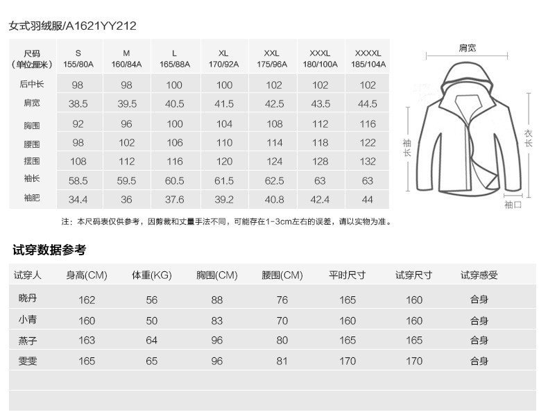 雪中飞2017新款羽绒服女狐狸毛领中长连帽加厚保暖外套A1621YY212