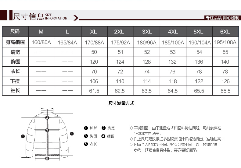 曼萨伦新款大毛领中老年男士夹克羽绒服男短款中年爸爸装n1853