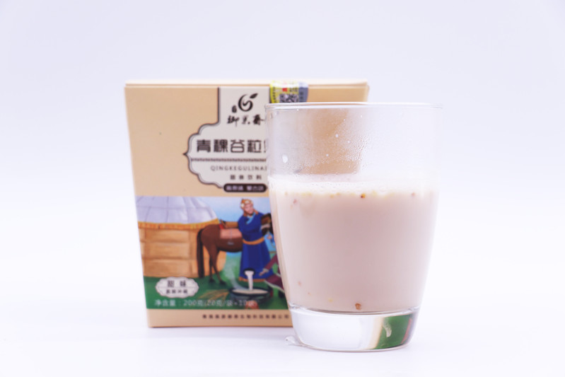 御果斋  青稞谷粒奶茶固体饮料 甜味咸味两种口味200g/盒（20g/袋*10）