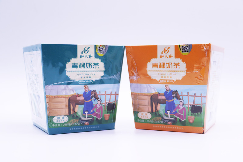 御果斋  青稞奶茶固体饮料 甜味咸味两种口味200g/盒（20g/袋*10袋）