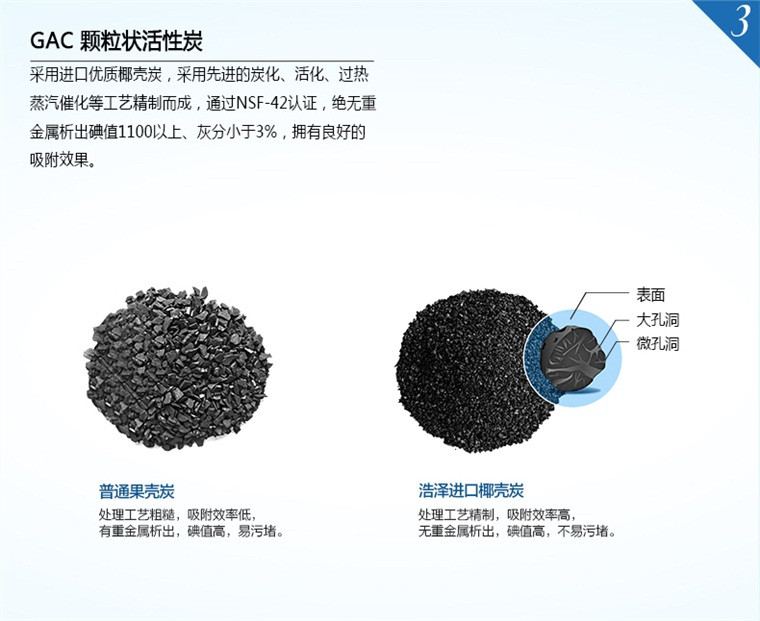 浩泽/OZNER 净水器 家用直饮加热一体机冷热饮水机厨房自来水过滤ro纯水机