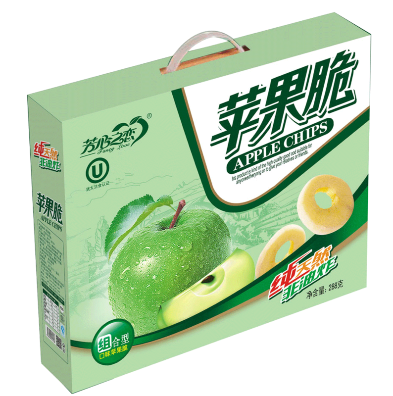 【庆阳 乡村振兴馆】苹果脆礼盒 268g