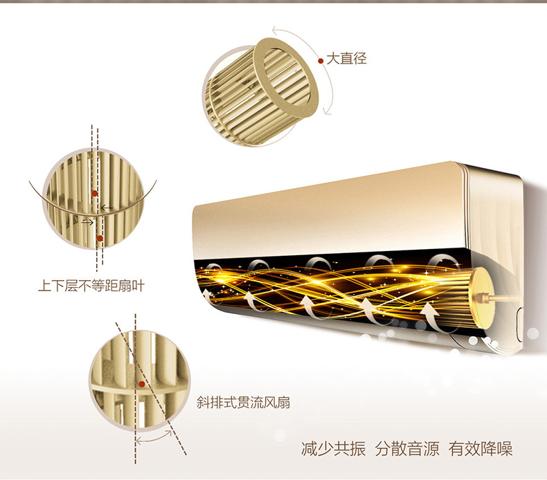 【长虹】Changhong/长虹 KFR-26GW一级能效变频大1匹p壁挂式空调挂机