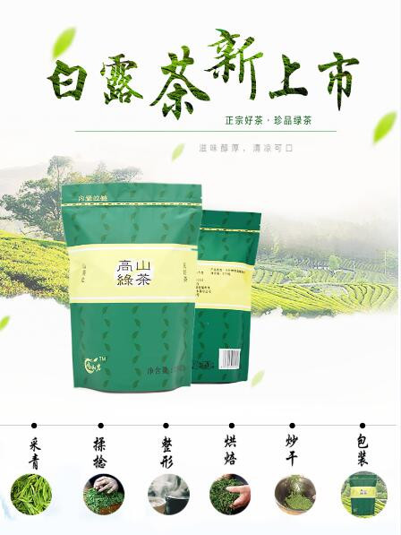 【鸿山岩】福建高山绿茶/白露茶 250g全新上市