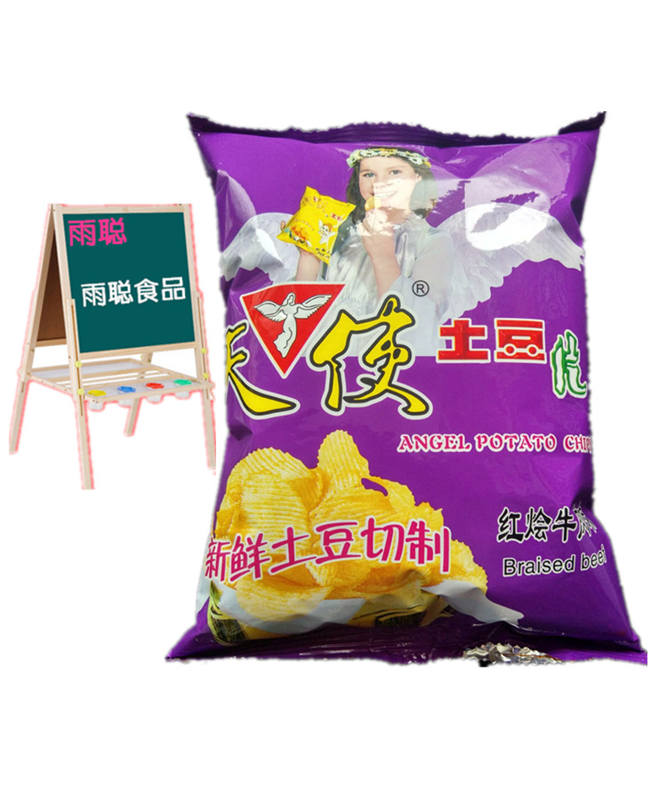 【雨聪食品】天使土豆片童年土豆片小时候的土豆片新鲜土豆片50g